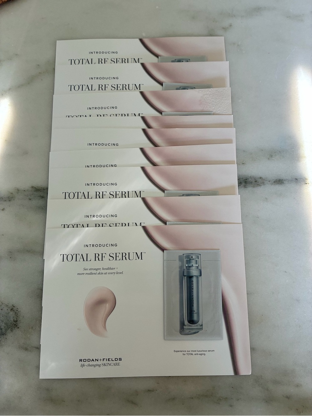 Rodan + Fields Total RF Serum Samples